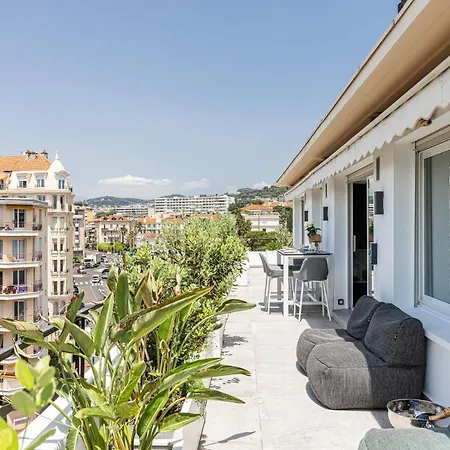 Luxurious Penthouse Rooftop Martinez Croisette * 戛纳
