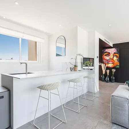 Luxurious Penthouse Rooftop Martinez Croisette 戛纳