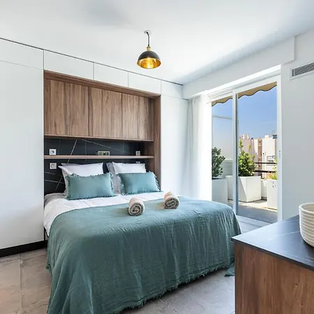 Luxurious Penthouse Rooftop Martinez Croisette * 戛纳