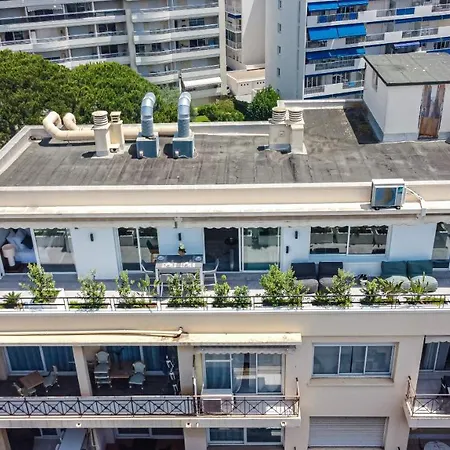 Luxurious Penthouse Rooftop Martinez Croisette * 戛纳