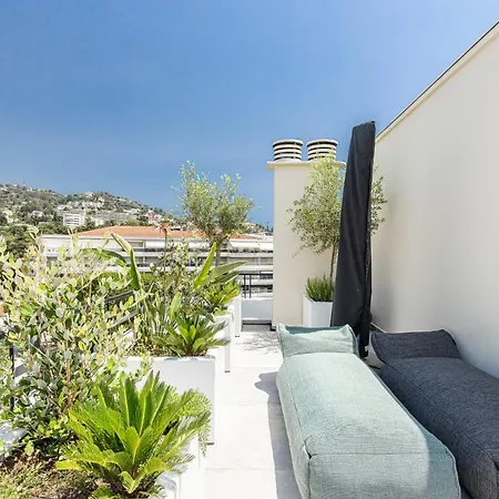 Luxurious Penthouse Rooftop Martinez Croisette 戛纳