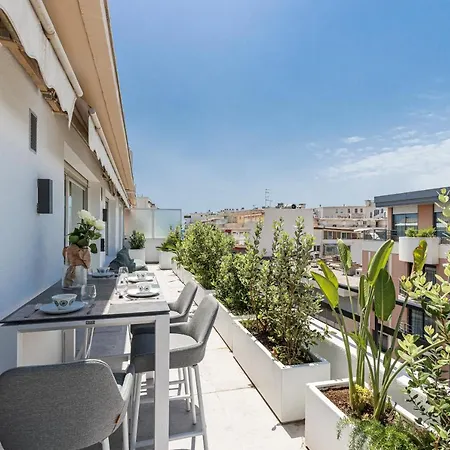 Luxurious Penthouse Rooftop Martinez Croisette * 戛纳