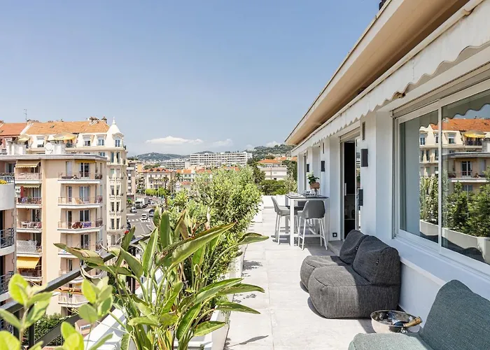 Luxurious Penthouse Rooftop Martinez Croisette * كان