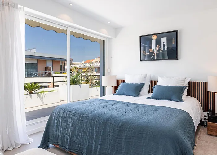 شقة Luxurious Penthouse Rooftop Martinez Croisette *