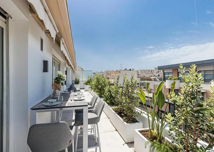Luxurious Penthouse Rooftop Martinez Croisette * كان