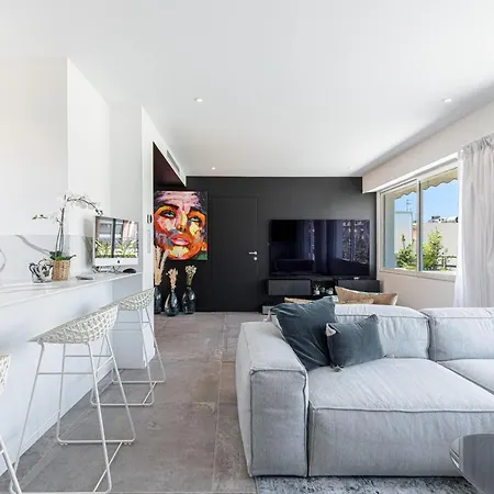 Luxurious Penthouse Rooftop Martinez Croisette Lägenhet Cannes