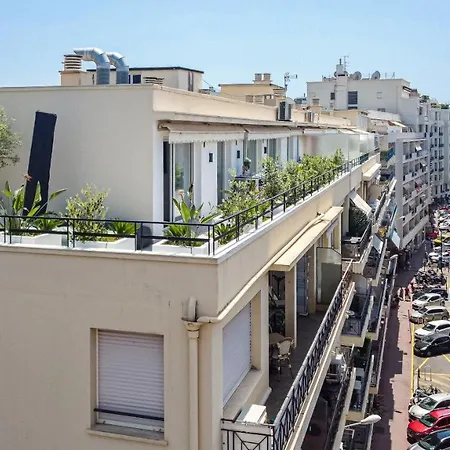 Lägenhet Luxurious Penthouse Rooftop Martinez Croisette Cannes