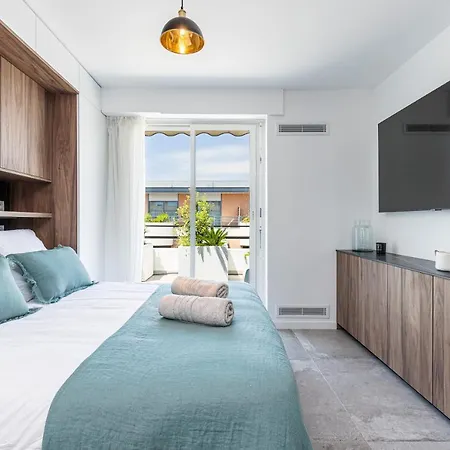 Lägenhet Luxurious Penthouse Rooftop Martinez Croisette Cannes