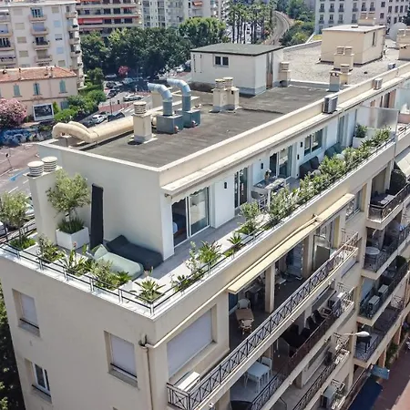 Lägenhet Luxurious Penthouse Rooftop Martinez Croisette Cannes