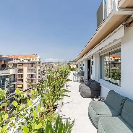 Lägenhet Luxurious Penthouse Rooftop Martinez Croisette